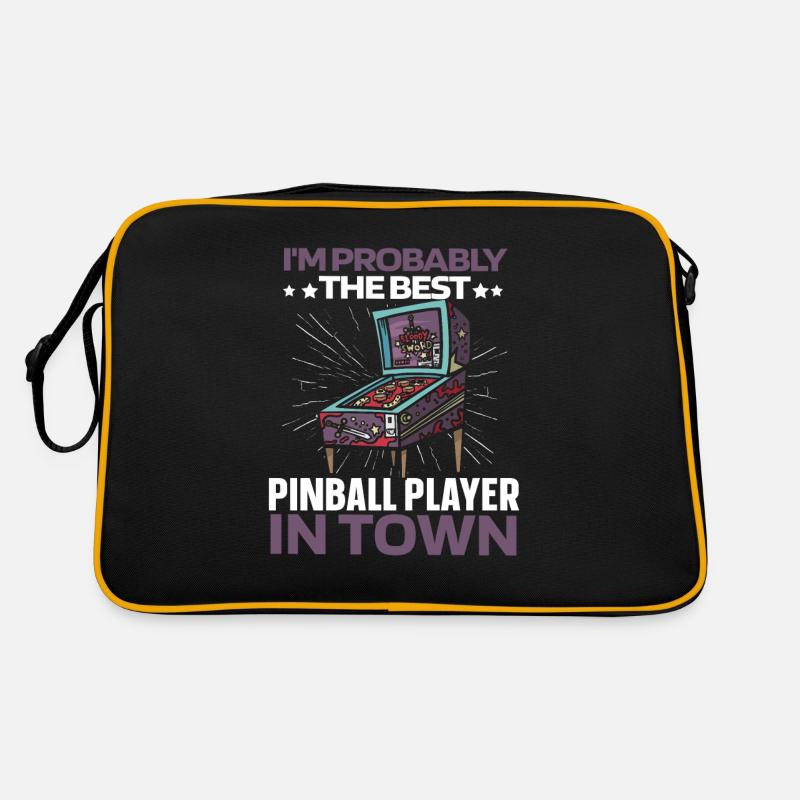 Pinball Arcade Machine Retro Bag