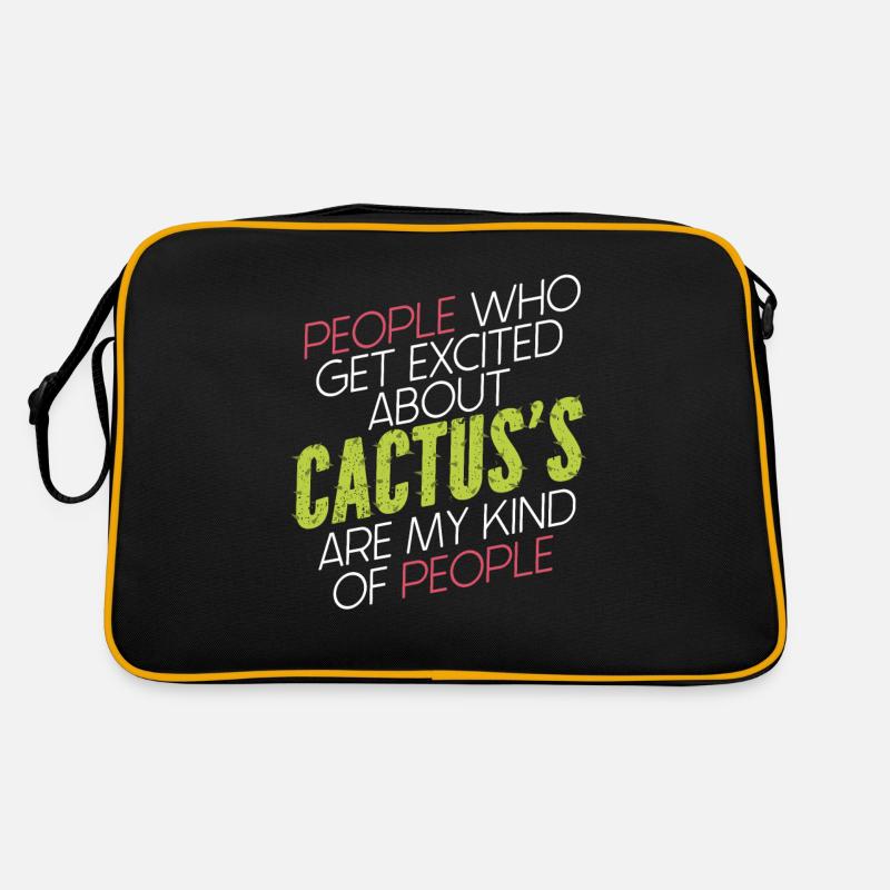 Plantes succulentes de jardin de cactus Sac Retro