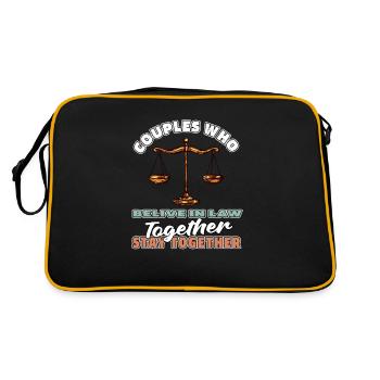 Avocat Avocat Jura Paar - Sac Retro - noir/or - Dos