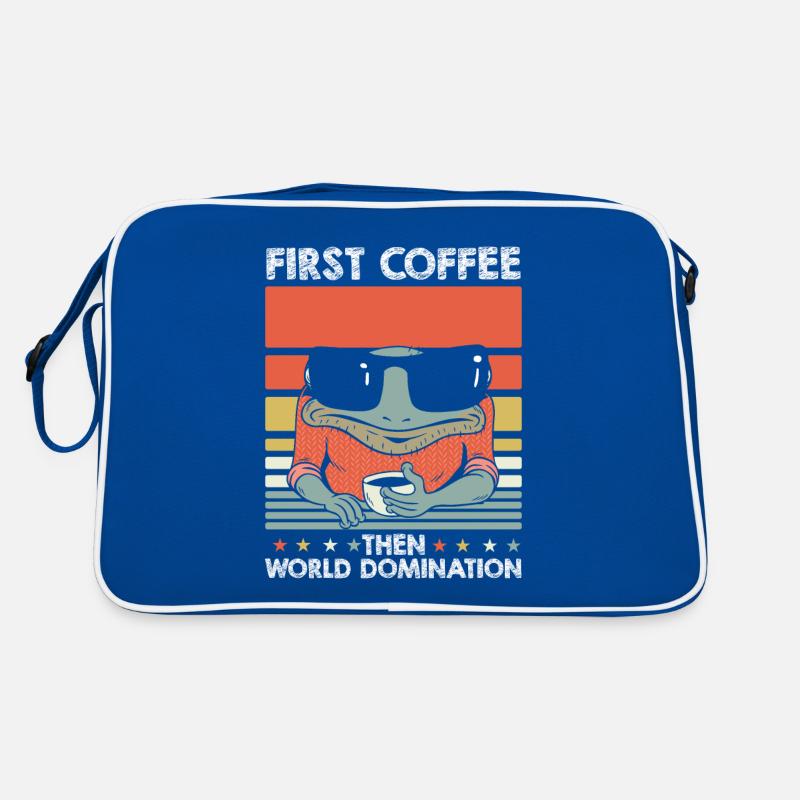 Frog Toad Coffee Sunglasses Retro Bag