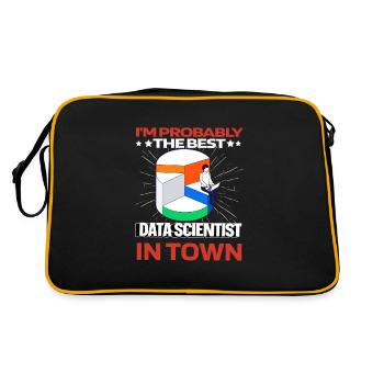 Analyste de données en science des données Lustig - Sac Retro - noir/or - Dos
