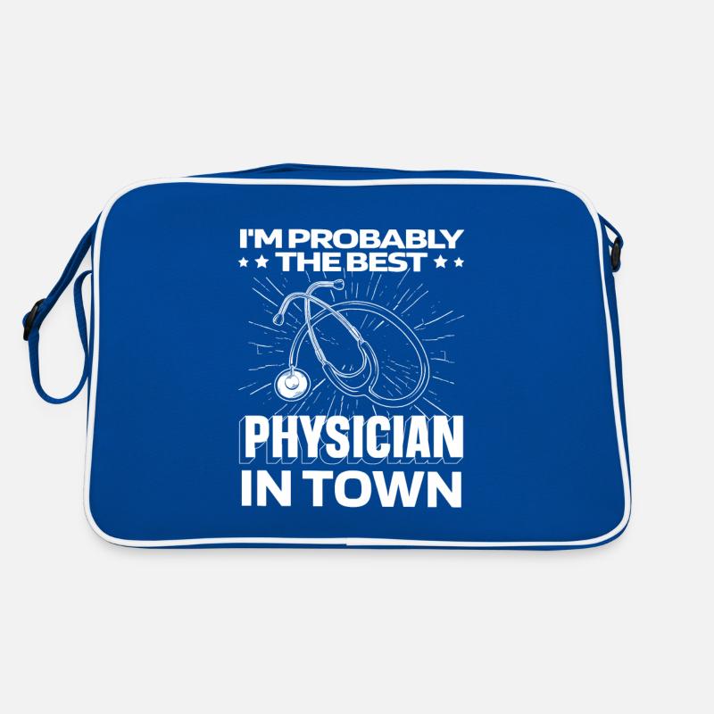 General Practitioner Doctor Stethoscope Retro Bag