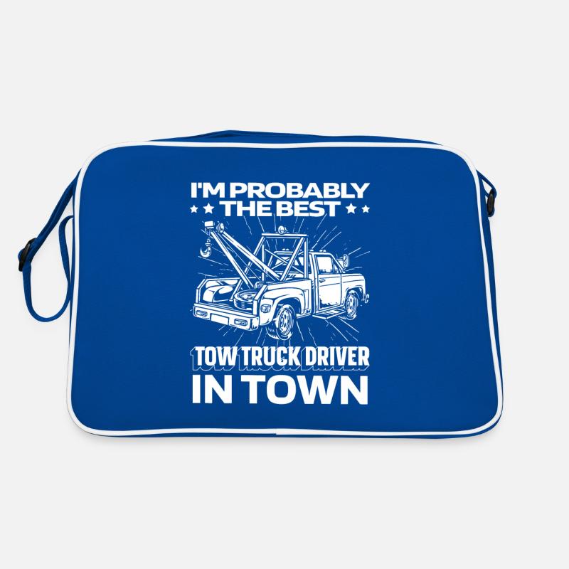Abschleppdienst Abschlepper Lustig Retro Tasche