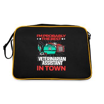 Assistant vétérinaire Assistant vétérinaire Lustig - Sac Retro - noir/or - Dos