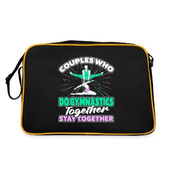Rsg Gymnastics Sports Couple - Retro Bag - black/gold - Back