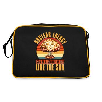 Physique Phyiker Physique nucléaire - Sac Retro - noir/or - Dos