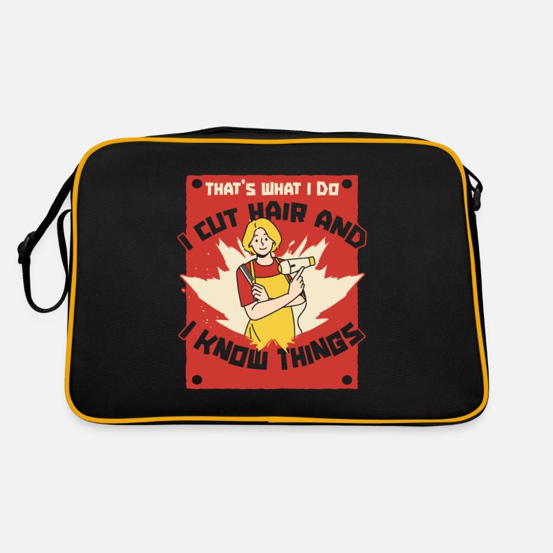 Coiffeur Coiffeur Drôle Sac Retro