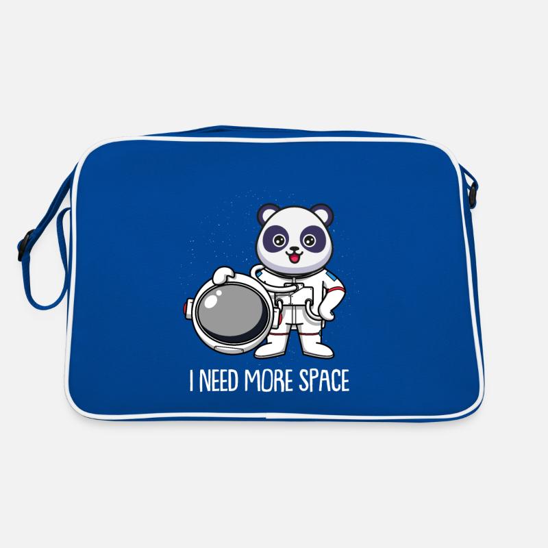 Panda géant Panda Ours Astronaute Sac Retro