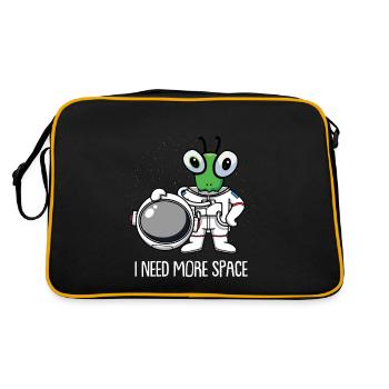 Mantis Praying Mantis Astronaut - Retro Bag - black/gold - Back