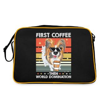 Papillon Funny - Retro Bag - black/gold - Back