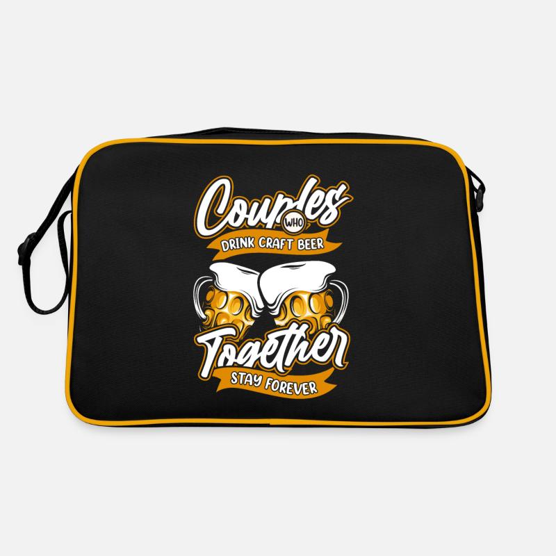 Craft Beer Craft Beer Pair Retro Bag
