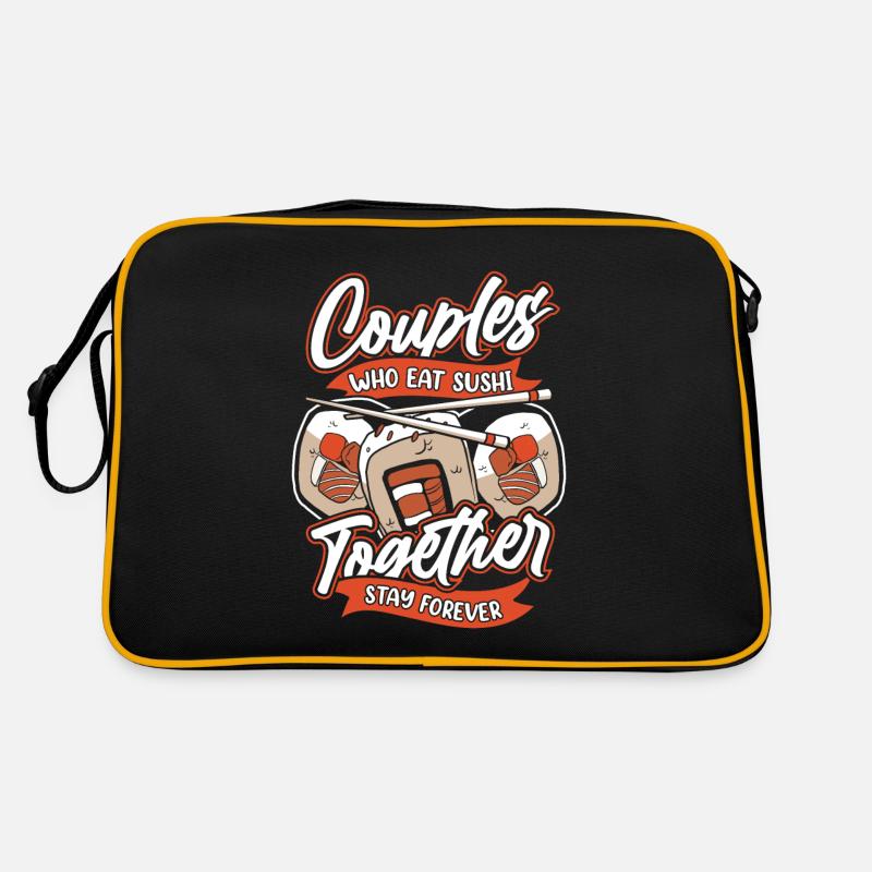 Sushi Couple Retro Bag