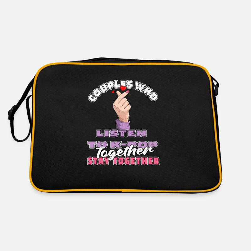 K Pop Kpop Korean Pop Paar Retro Tasche