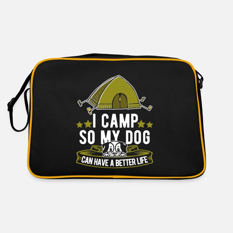 Tente Camping Camping Chien Sac Retro