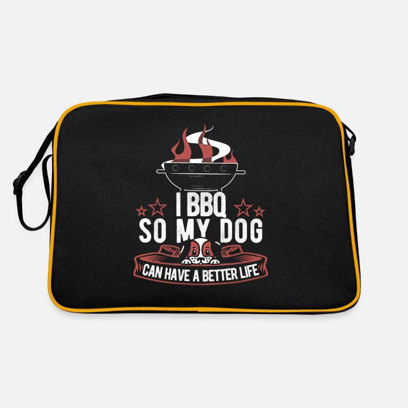 Chien de cricket Bbq Sac Retro