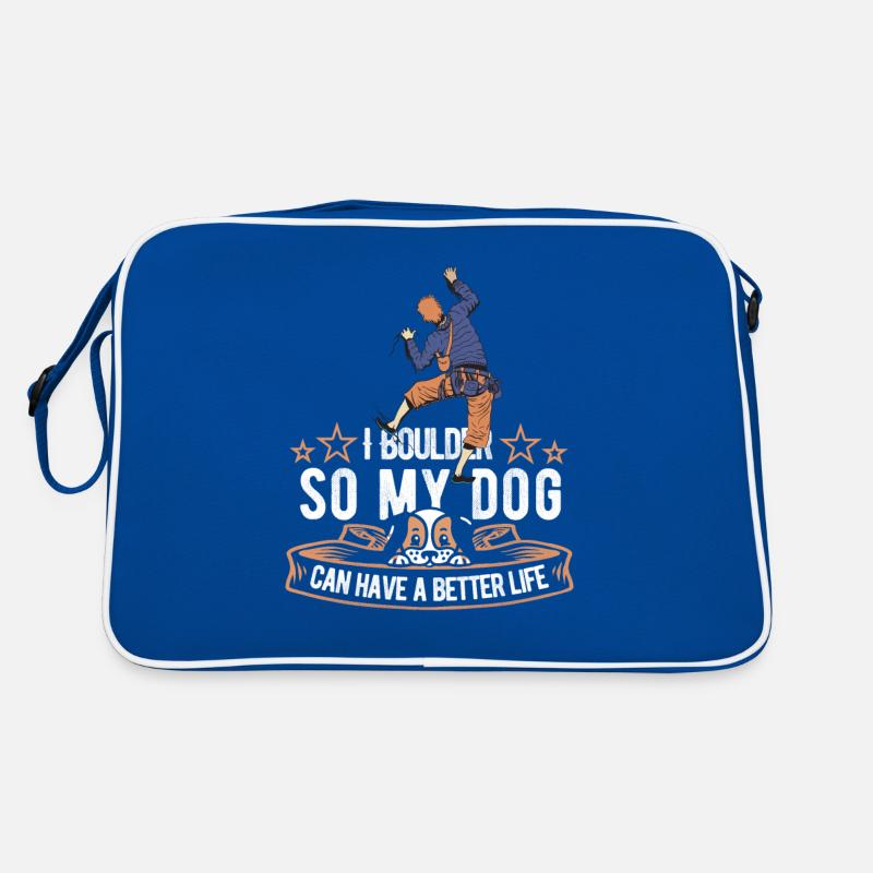 Bloc Chien de bloc Sac Retro