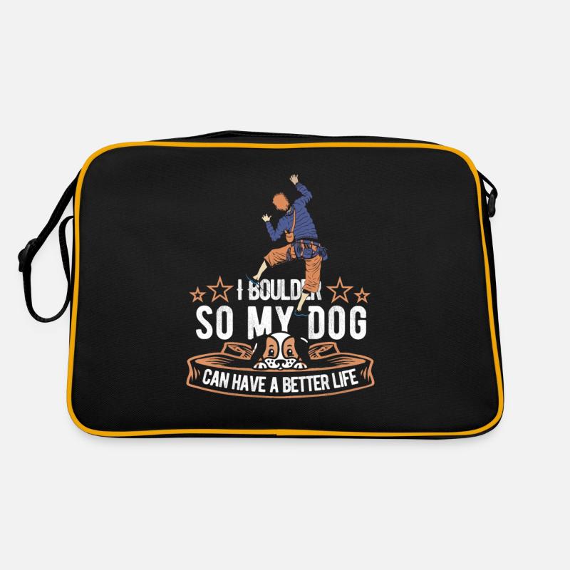 Bloc Chien de bloc Sac Retro