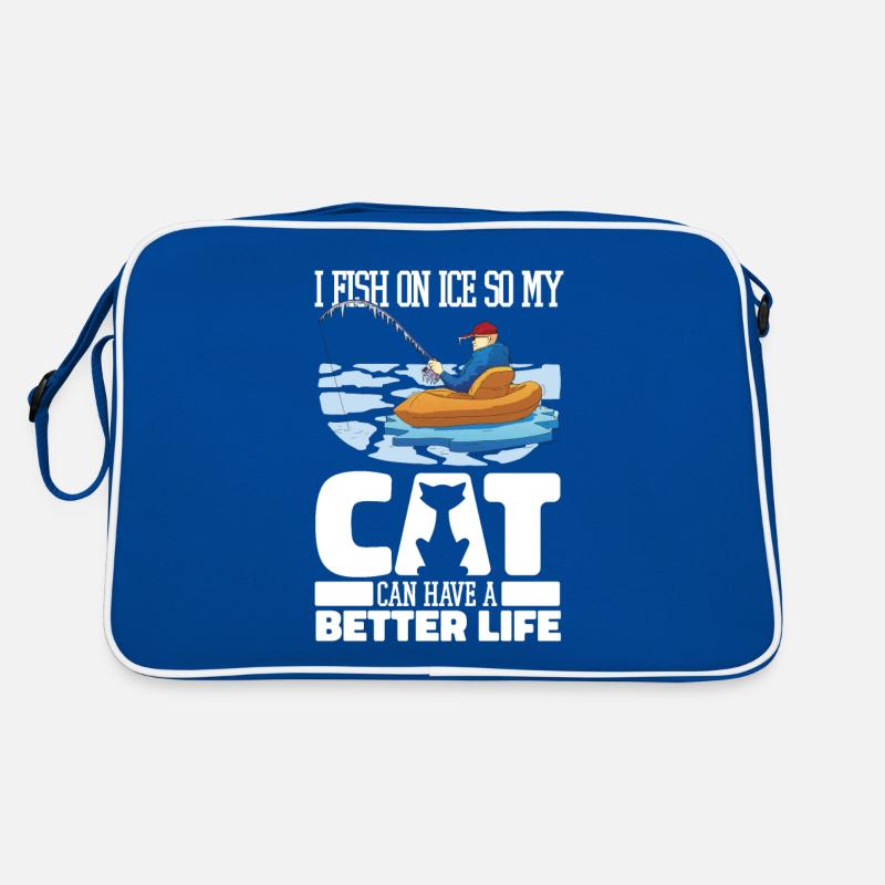 Pêche sur glace Chat de pêche sur glace Sac Retro