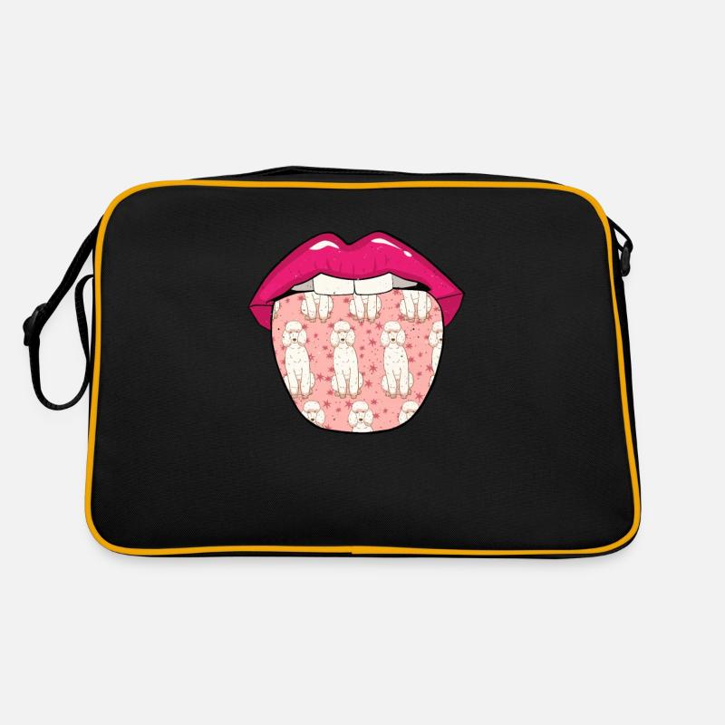 Lèvres de caniche Sac Retro