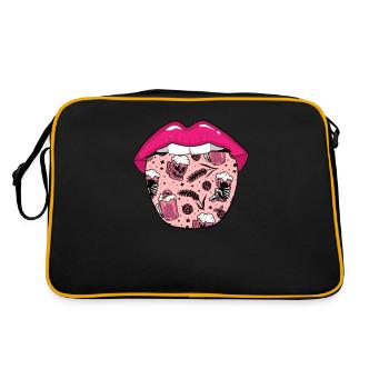 Craft Beer Craft Beer Tongue - Retro Bag - black/gold - Back