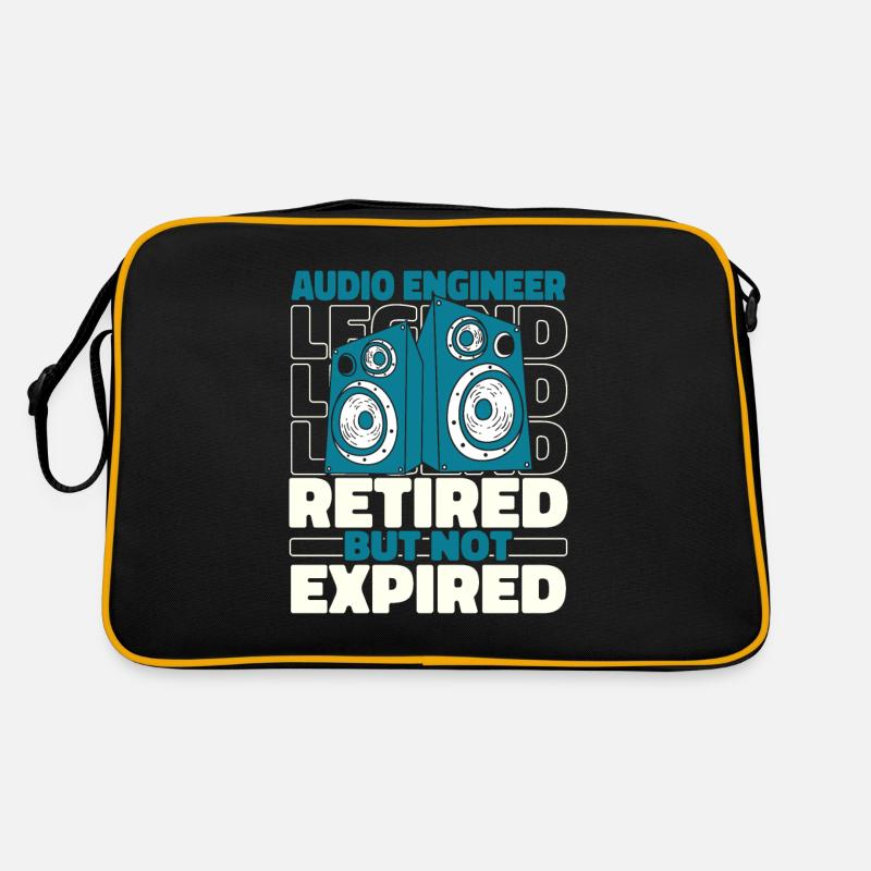 Sound Engineer Retired Sound Engineer Retro Bag