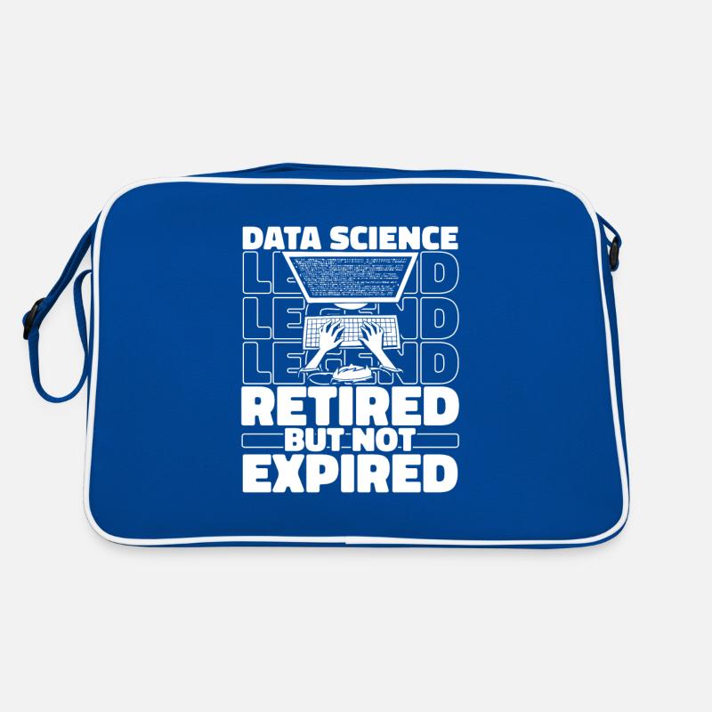 Data Science Data Analyst Im Ruhestand Retro Tasche