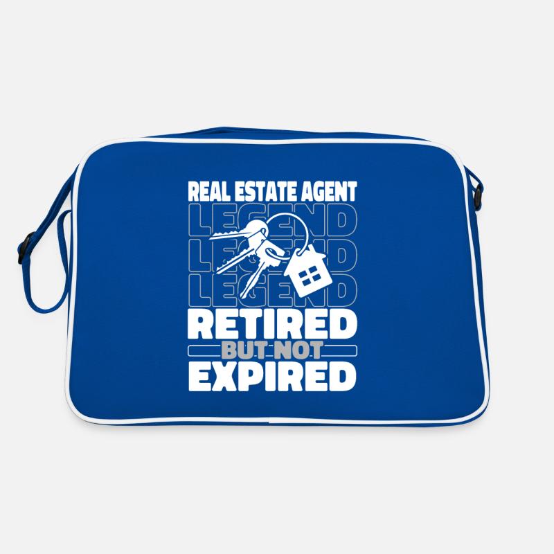 Agent immobilier à la retraite Sac Retro