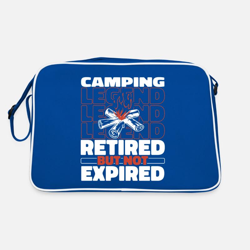 Retired camping tent Retro Bag