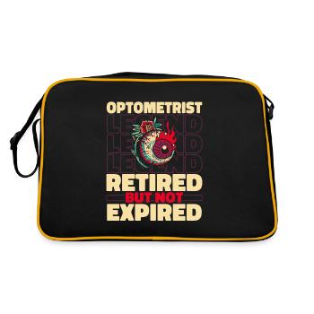 Optician Optician Retired - Retro Bag - black/gold - Back
