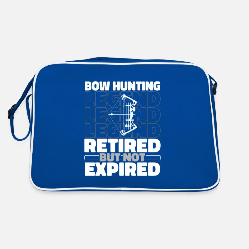 Bogenjagd Bogenjäger Im Ruhestand Retro Tasche