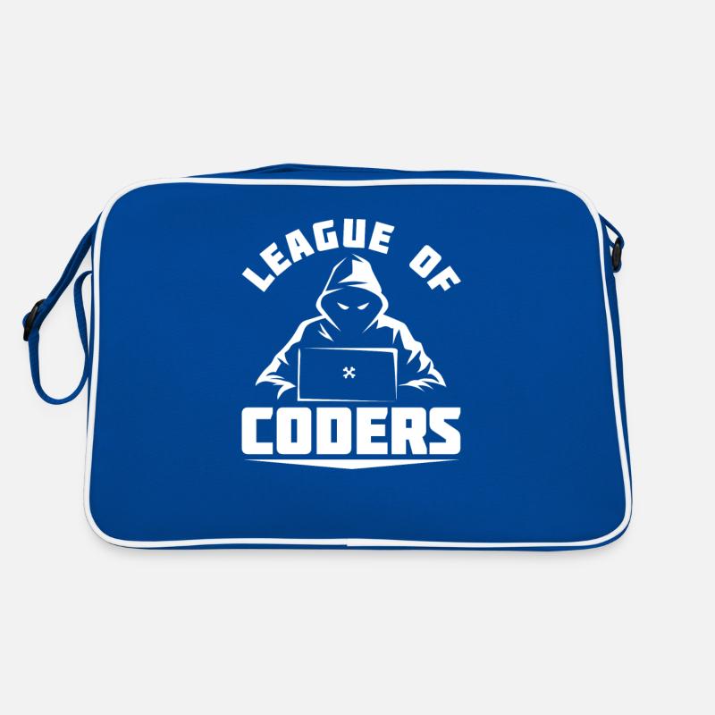 Entwickler Coder Programmierer Retro Tasche