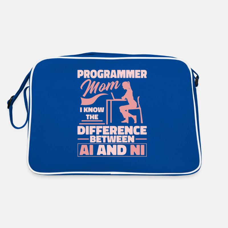 Entwickler Coder Programmierer Mama Retro Tasche