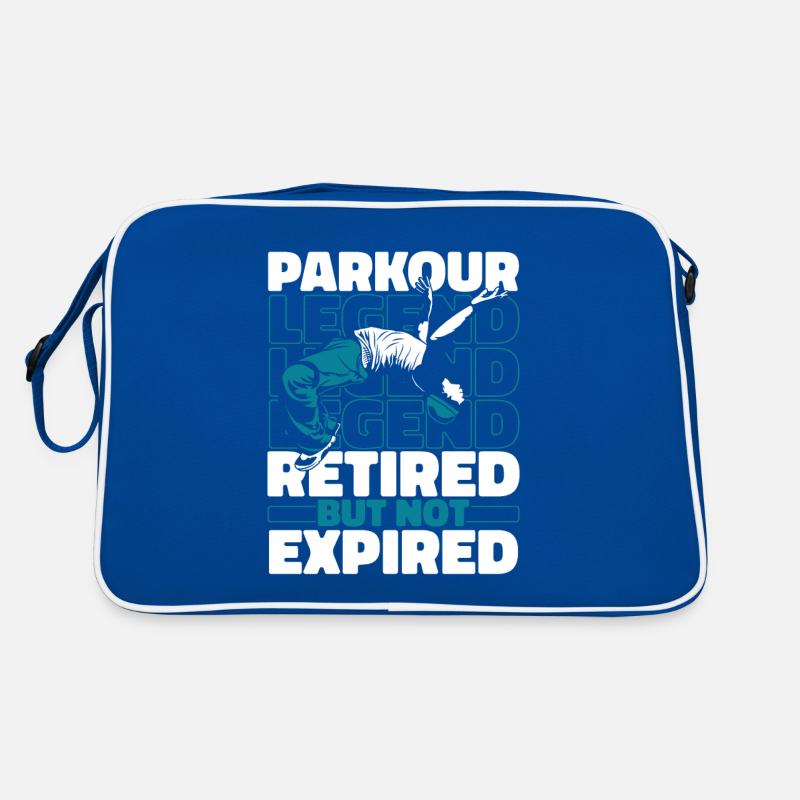 Parkour in retirement Retro Bag