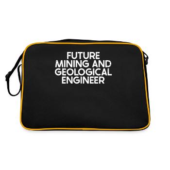 Engineer Mining Engineer - Retro Bag - black/gold - Back