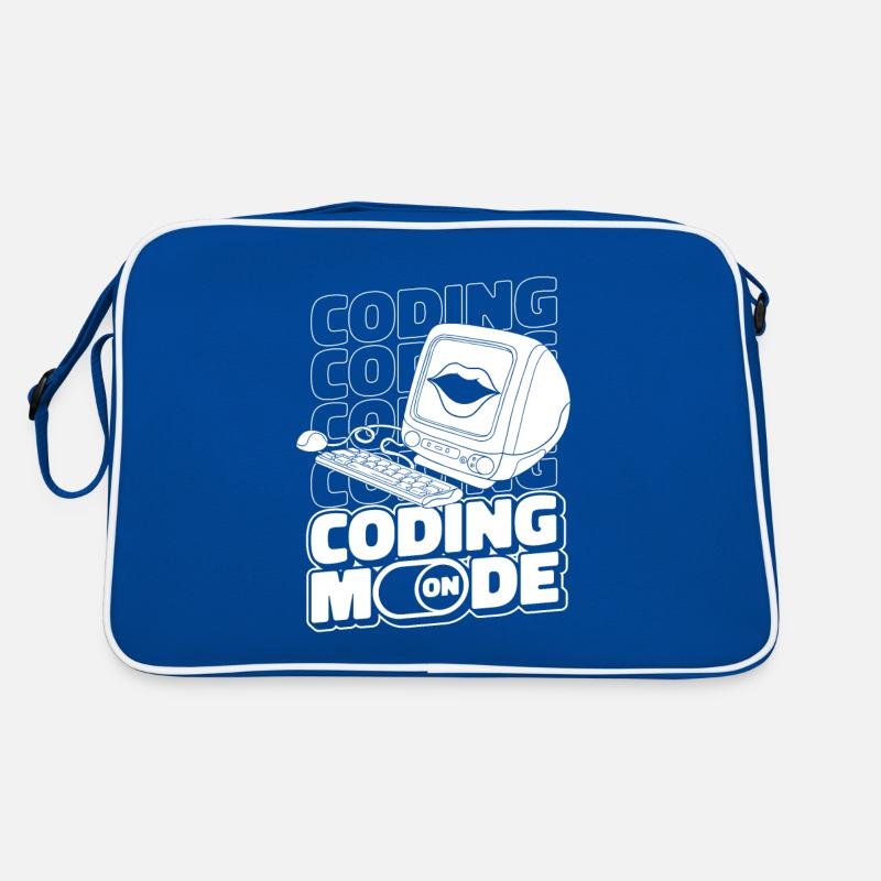 Entwickler Coder Programmierer Computer Retro Tasche