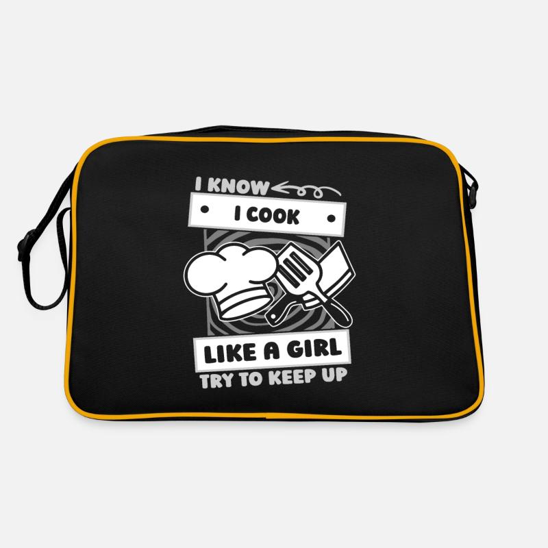 Cook Cooking Utensils Retro Bag