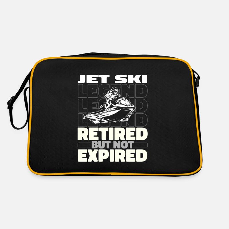 Jet Ski Im Ruhestand Retro Tasche