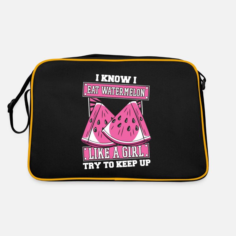 Fille de pastèque Sac Retro