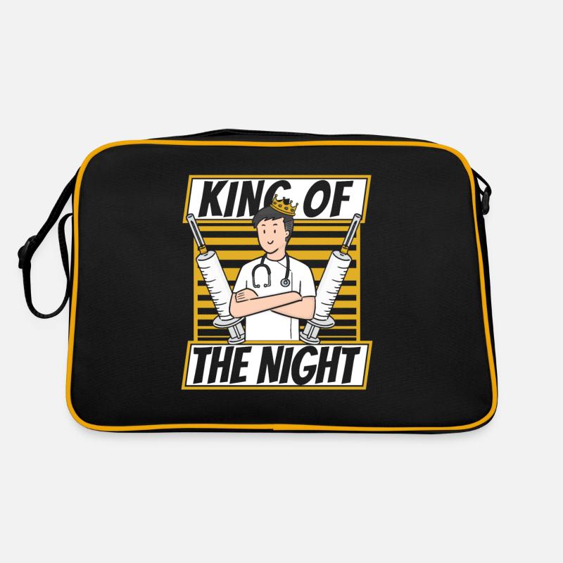 Krankenschwester Spritzen Retro Tasche