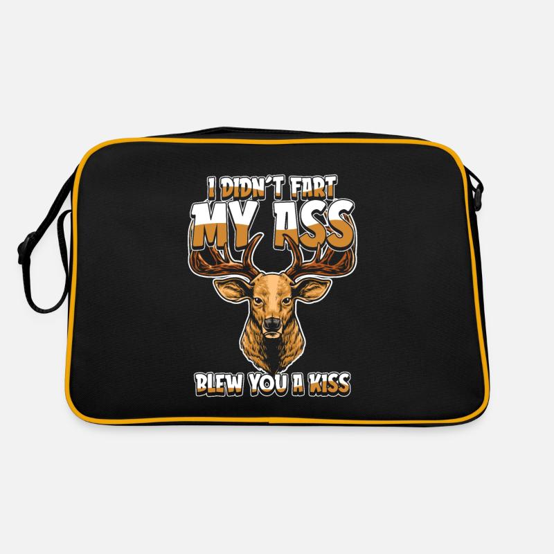 Hirsch Witzig Retro Tasche