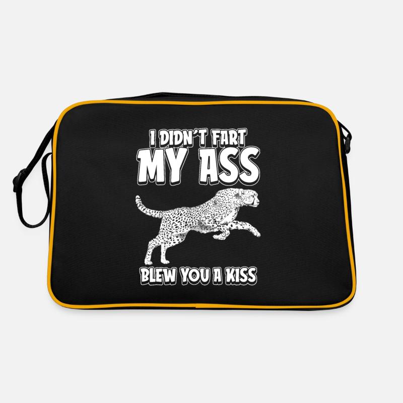 Cheetah Funny Retro Bag