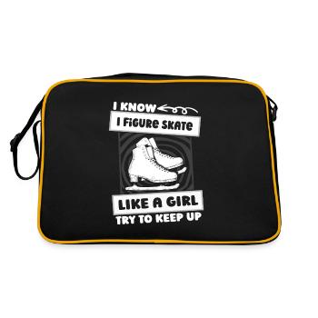 Figure Skating Figure Skating Girls - Retro Bag - black/gold - Back