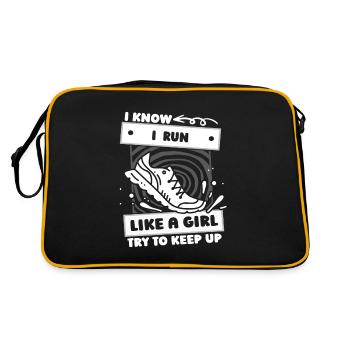 Runner Jogger Runner Running Girls - Retro Bag - black/gold - Back