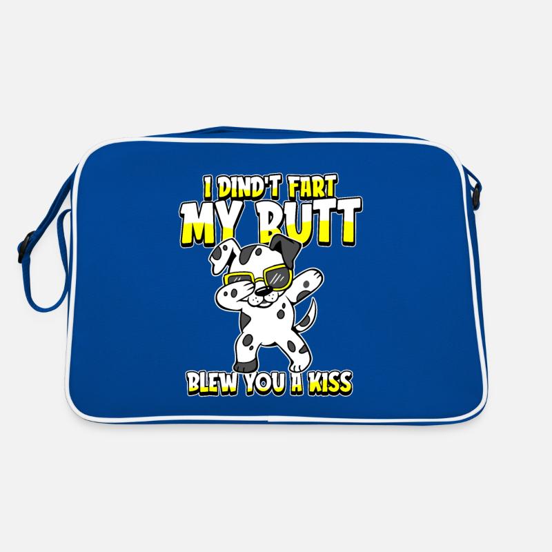 Dalmatian humor Retro Bag