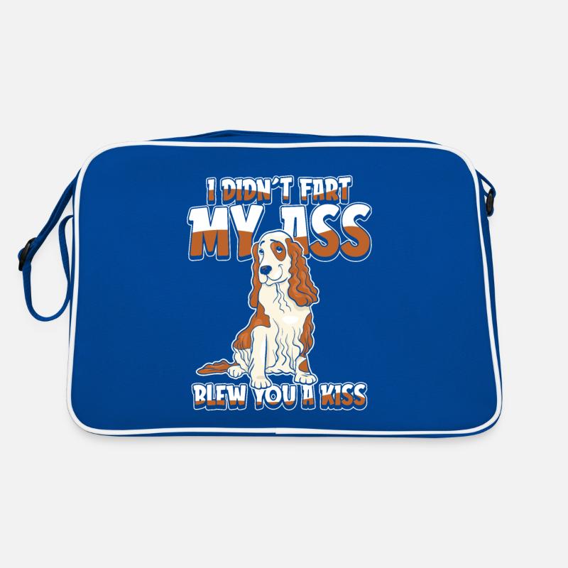 Cocker Spaniel Humour Sac Retro