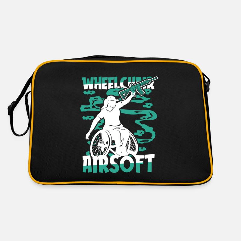 Airsoft Rollstuhl Retro Tasche