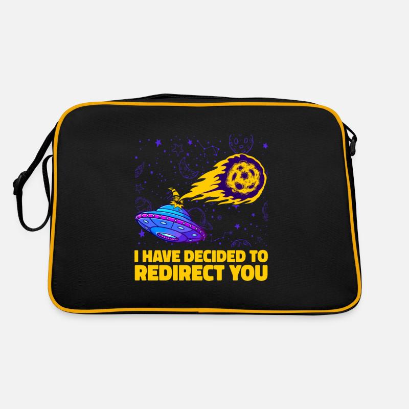 Vaisseau spatial spatial Astroïde de diversion Sac Retro