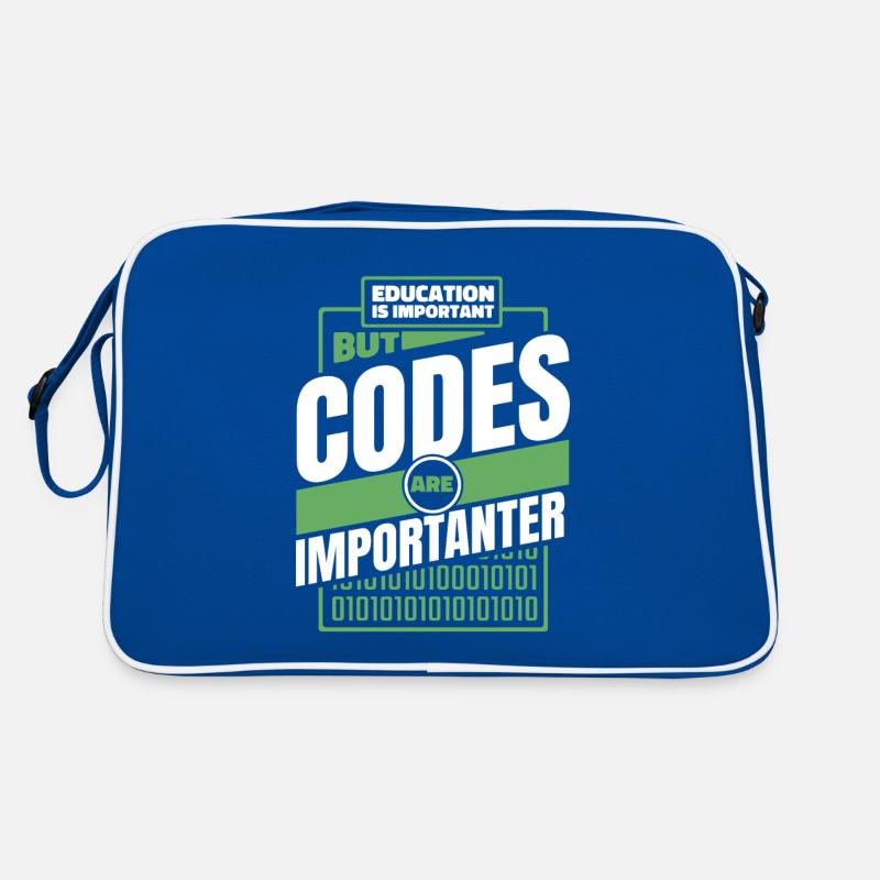 Entwickler Coder Programmierer Lustig Retro Tasche