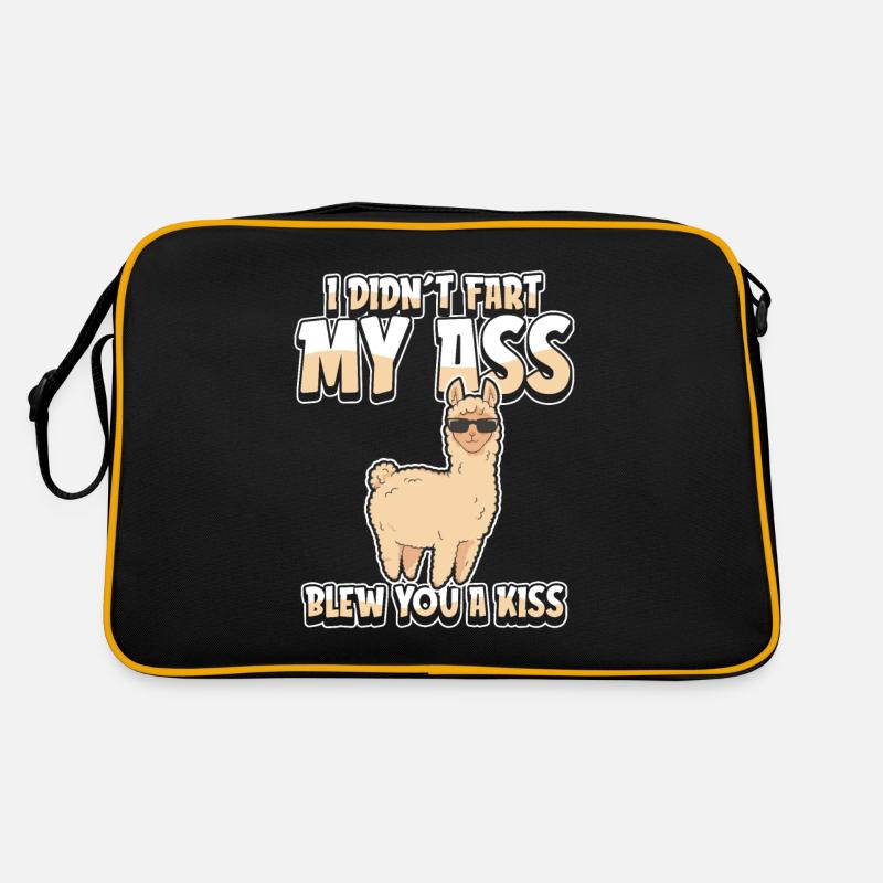 Alpaca Humor Retro Bag