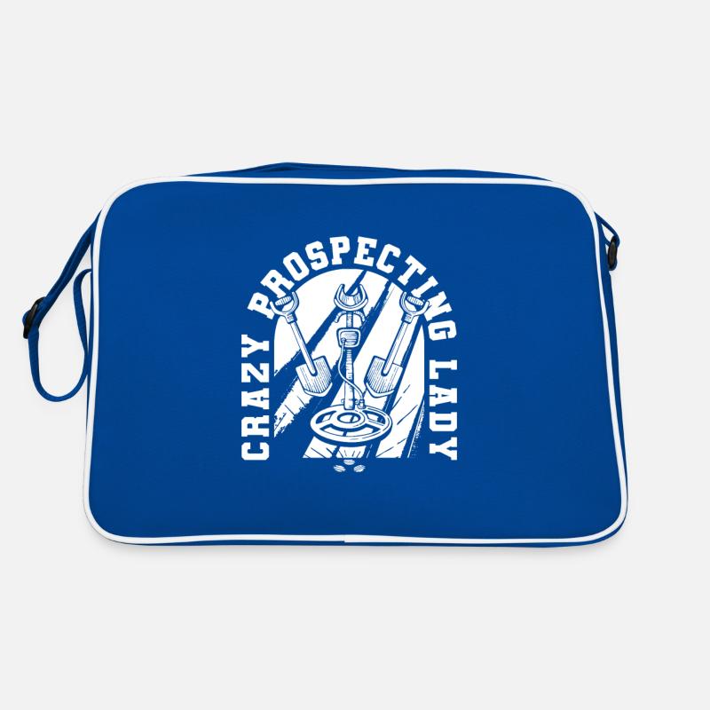 Prospectors Digging Treasure Lady Retro Bag